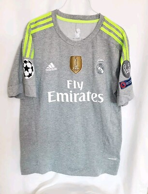 Adidas Real Madrid Ronaldo #7 2014 FIFA Champs T-Shirt Men's