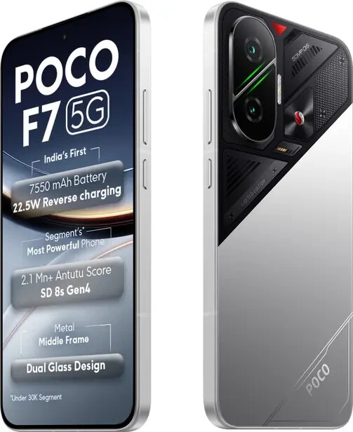 POCO F7 5G Factory Unlocked Dual SIM 256GB ROM-6.83