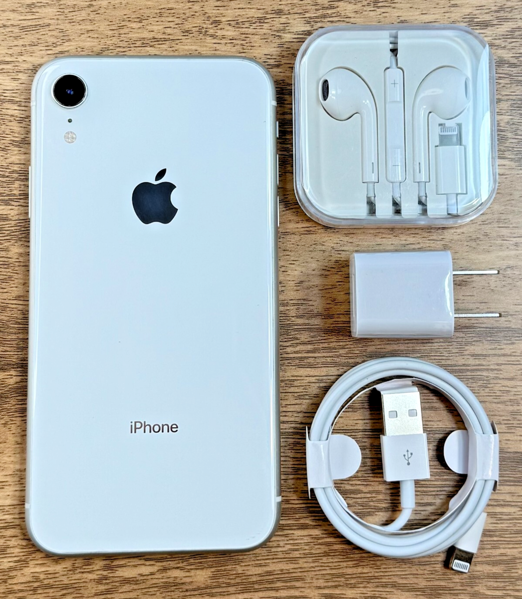 Apple iPhone XR White 128GB (Unlocked) - Good Condition | eBay