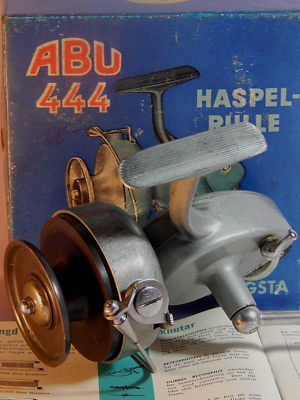 1957 vintage first version ABU 444 Record spinning reel-used