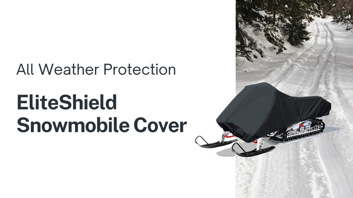 Ski Doo Mini Z Heavy Duty Youth Kids waterproof Snowmobile Sled