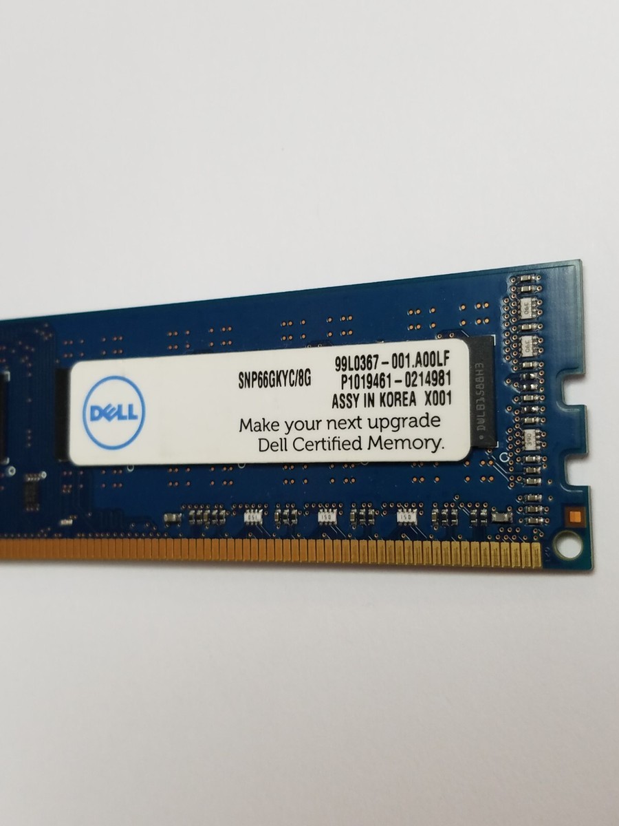 Hynix Korea Dell HP 8GB 2Rx8 PC3 12800U Certified RAM Memory Card