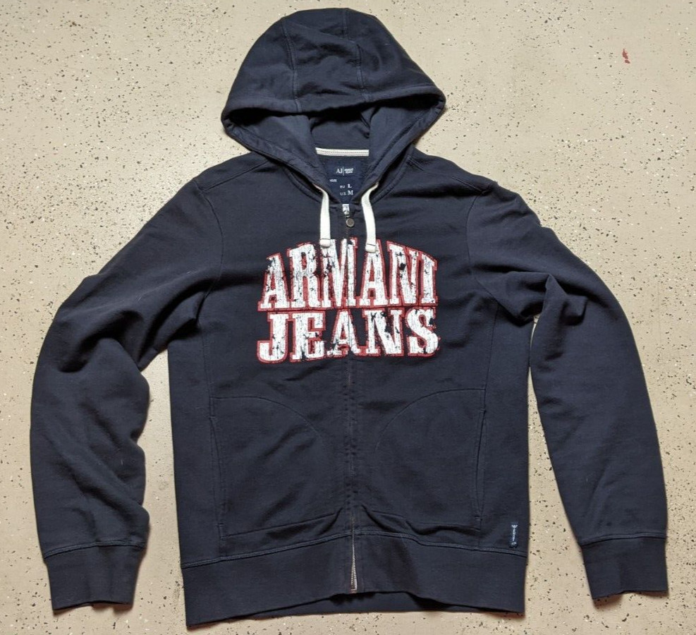 Armani jeans zip hoodie - Gem