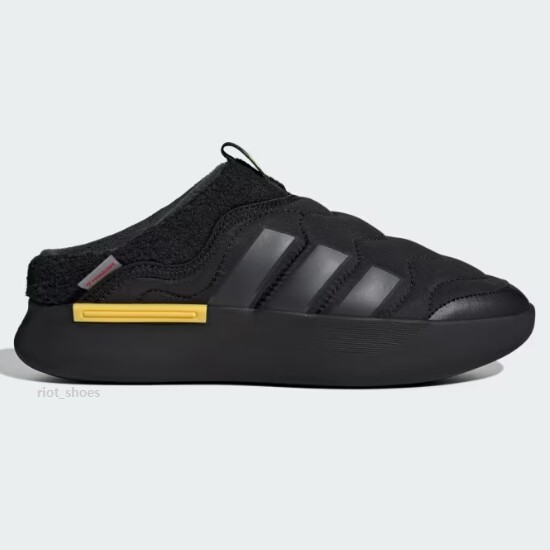 Adidas Adipuff Mule Black - JR0065 Expeditedship | eBay