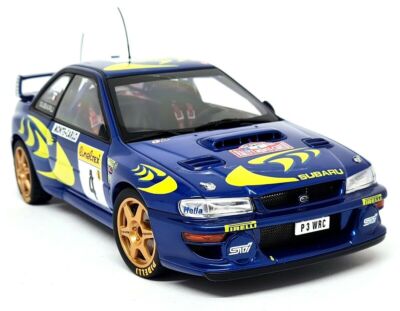 Autoart 1/18 Subaru Impreza WRC 1997 #4 Monte Carlo Rally Win
