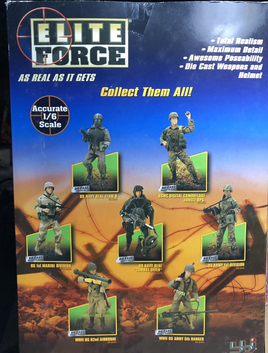 BBI - Elite Force WWII USMC FLAMETHROWER 1:6 Scale Figure NIB RARE