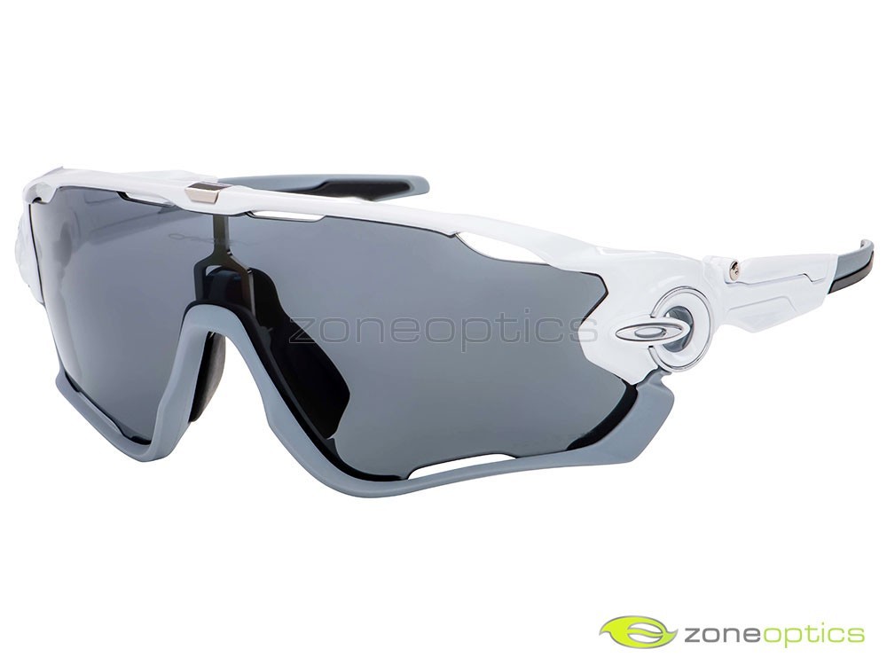 Oakley Jawbreaker Polarized Sunglasses OO9290-06 Polished White