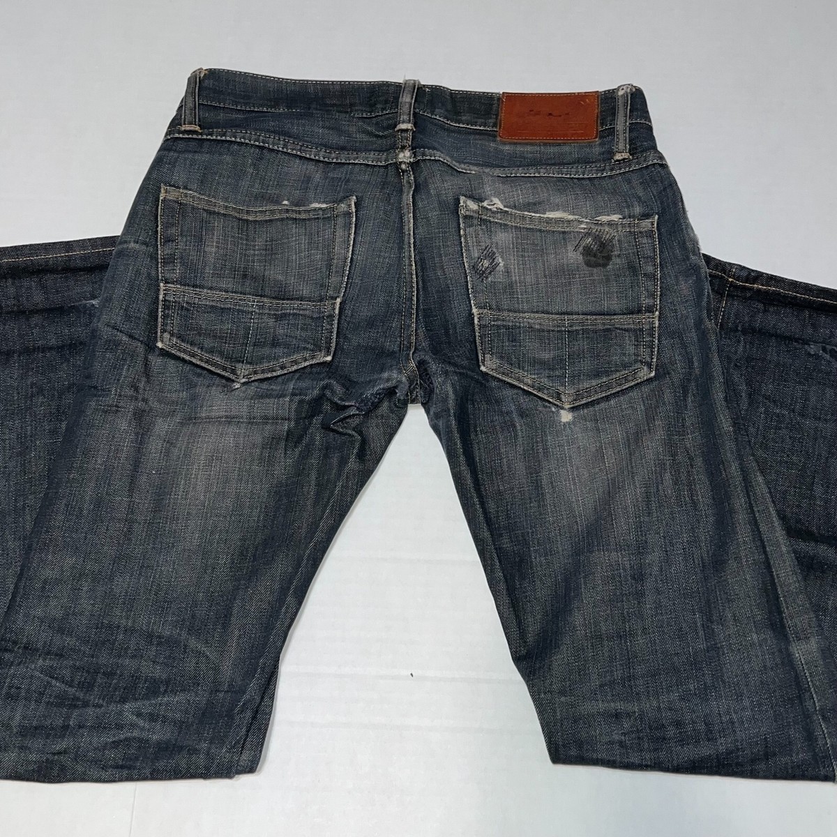 Tellason Selvedge Denim Jeans Cone Mills White Oak Size 28 Fits 30