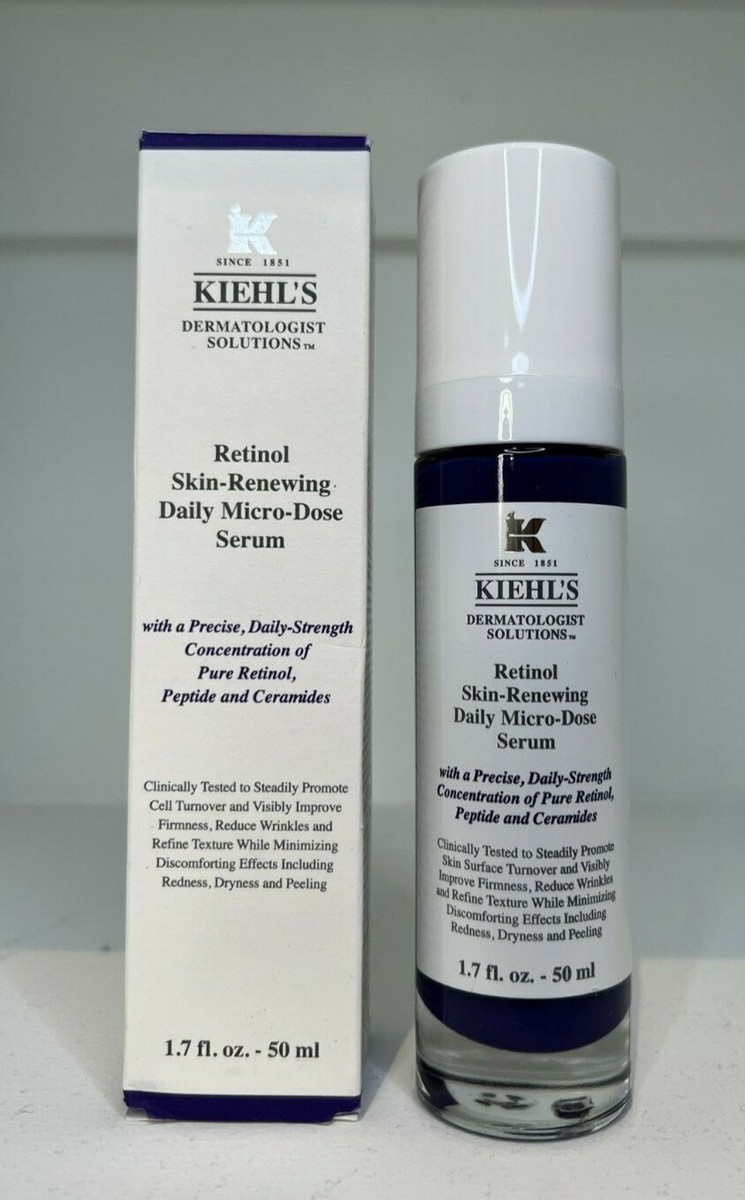 Kiehl's Retinol Skin Renewing Daily Microdose Serum 1.7 fl oz | eBay