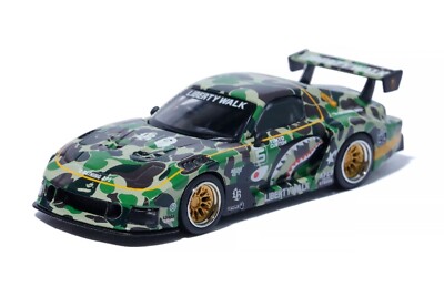 BAPE x LBWK NISSAN 1/64 4PCS SET &MCLARREN 720S MINI GT＆FD RX7 1