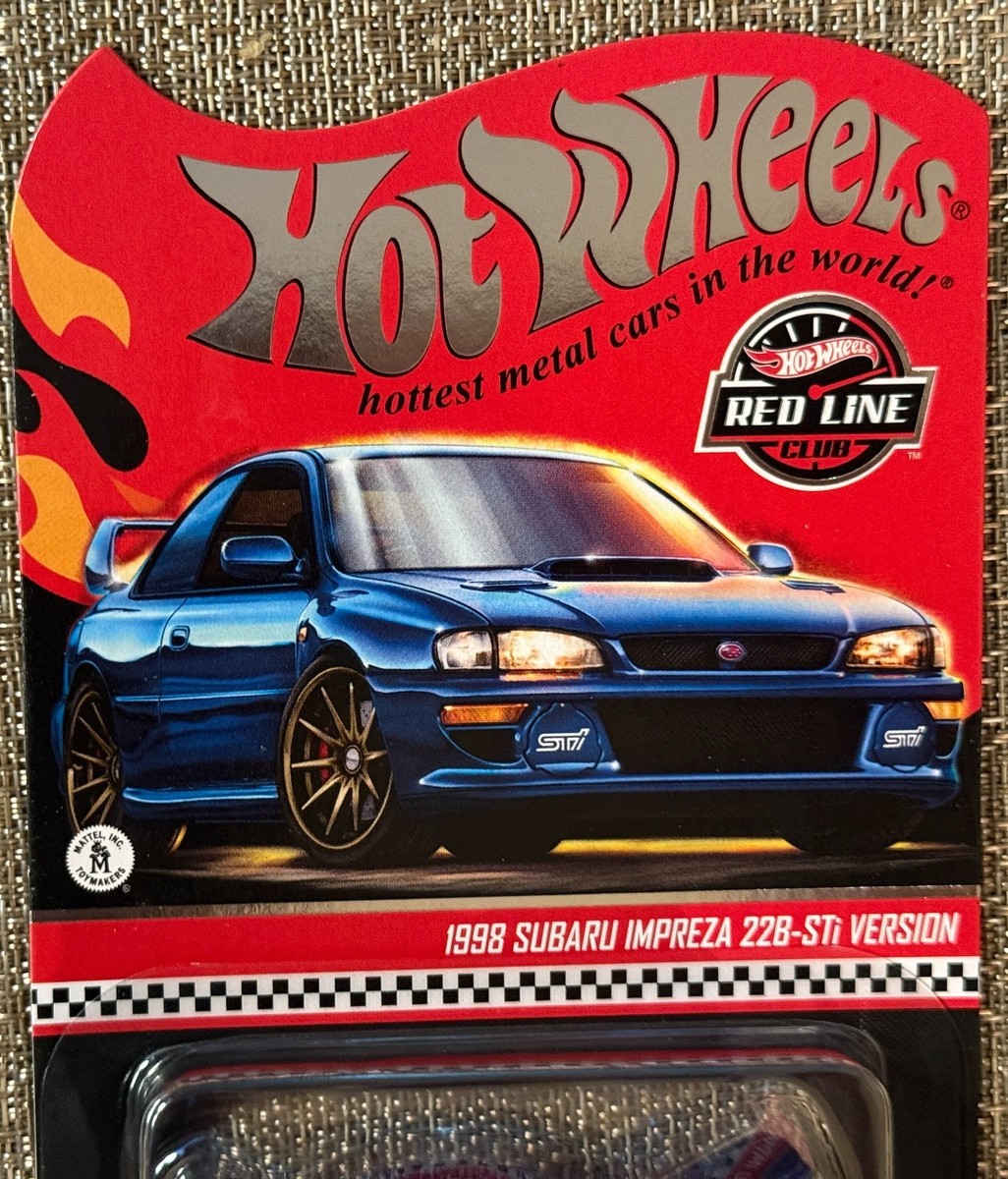 2025 Hot Wheels RLC Exclusive 1998 Subaru Impreza 22B-STI Version