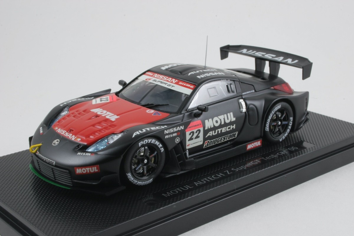 EBBRO 43793 1:43 MOTUL AUTECH NISSAN NISMO FAIRLADY Z TEST CAR