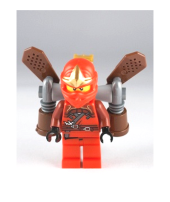 Lego Kai ZX 9443 Ninja Rocket Pack Ninjago Minifigure | eBay