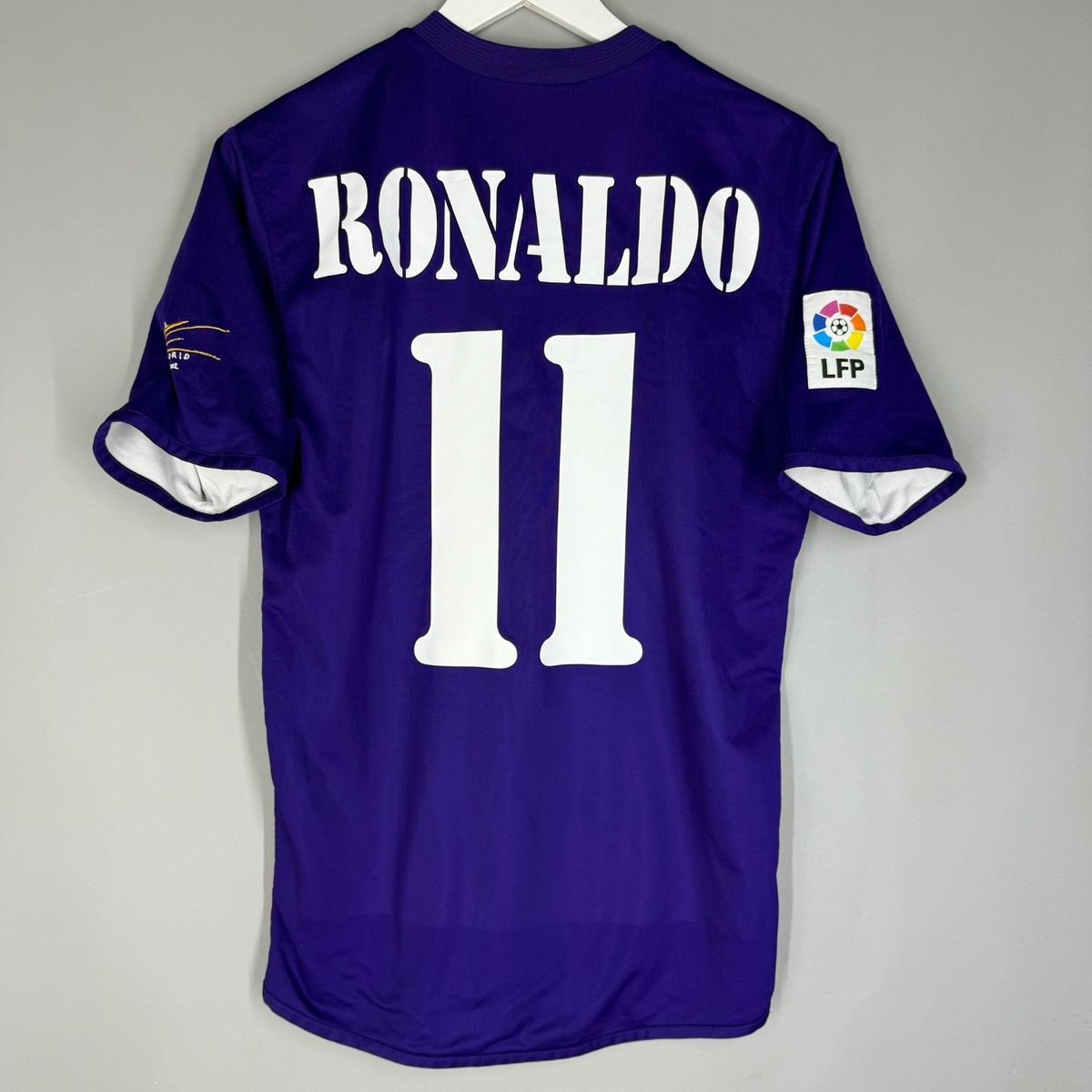 REAL MADRID 2002 2003 THIRD SHIRT JERSEY CENTENARY REVERSIBLE