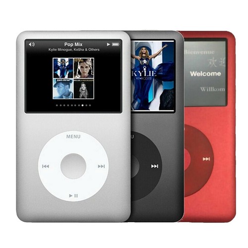 Apple iPod Classic A1238 160 GB - 7th Generation - Silver (MC293LL