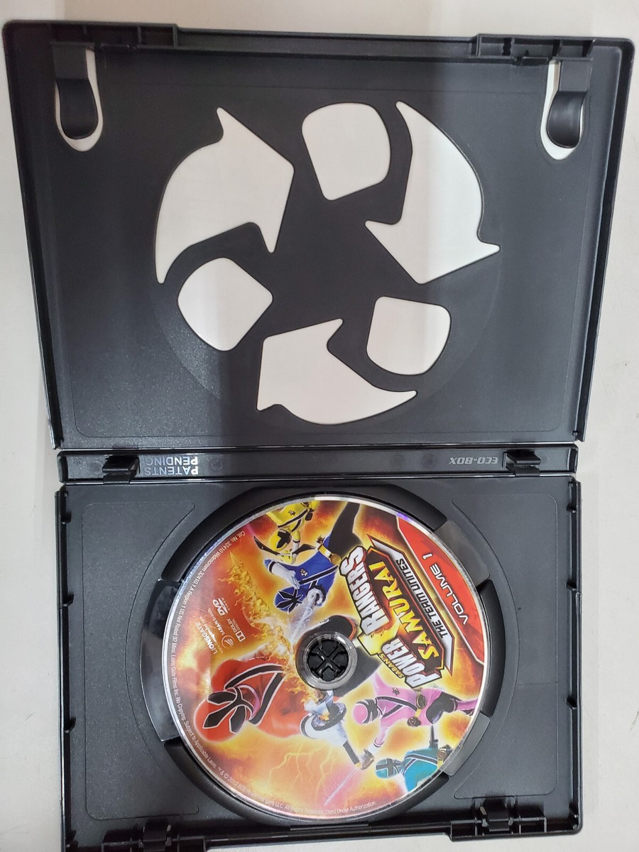 Power Rangers Samurai, Vol. 1: The Team Unites (DVD, 2011) Used w