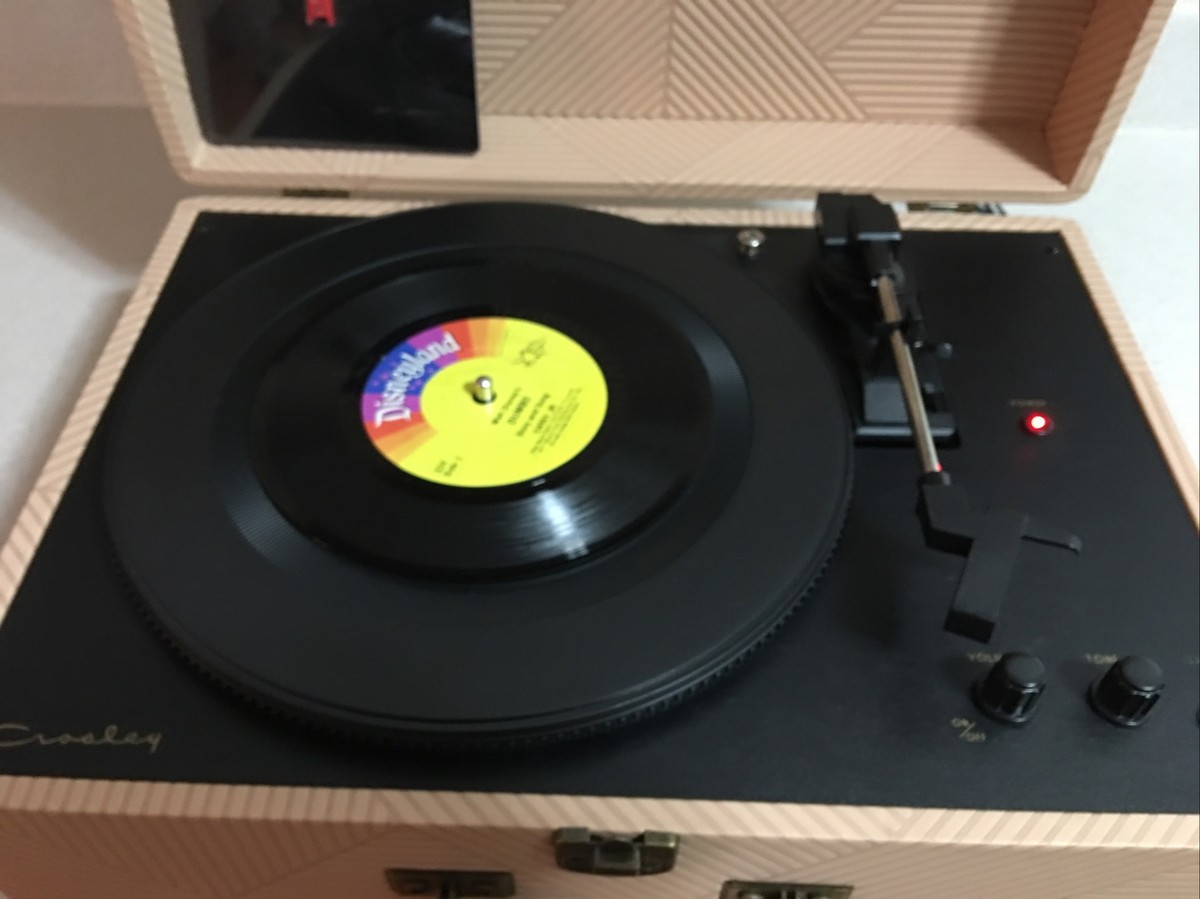 Crosley Record Player Model CR6249U-EG1 w/USB,Power Adapter, New