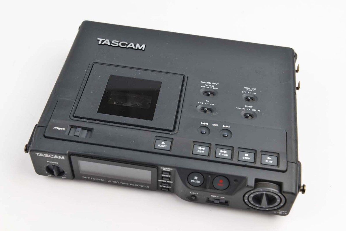 TASCAM DA-P1 Portable DAT Recorder + Soft Case | eBay