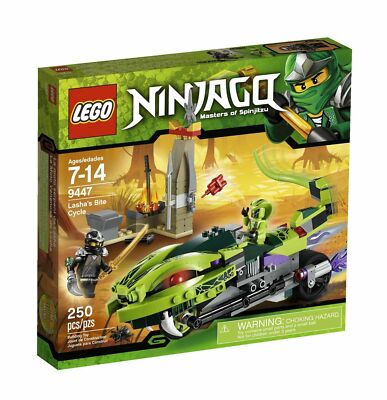 LEGO Ninjago 9447 Lasha's Bite Cycle 250 Pcs | eBay