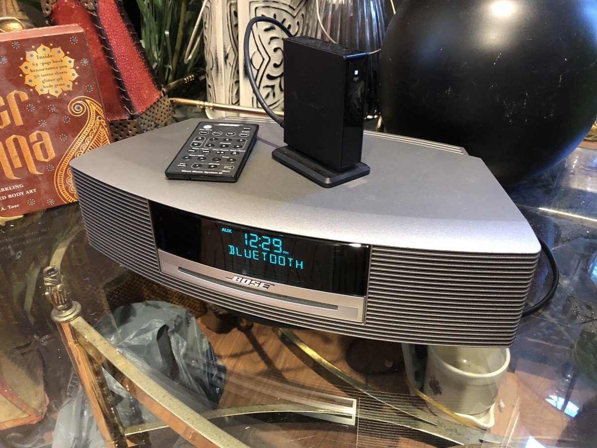 Bose Wave Music System III Silver W Touch Panel W Bluetooth