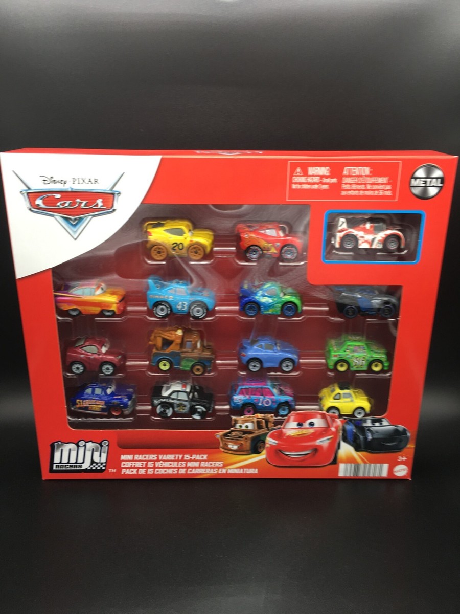 Disney Pixar Cars Mini Racers 15 Pack Carbon Shu Todoroki Metal