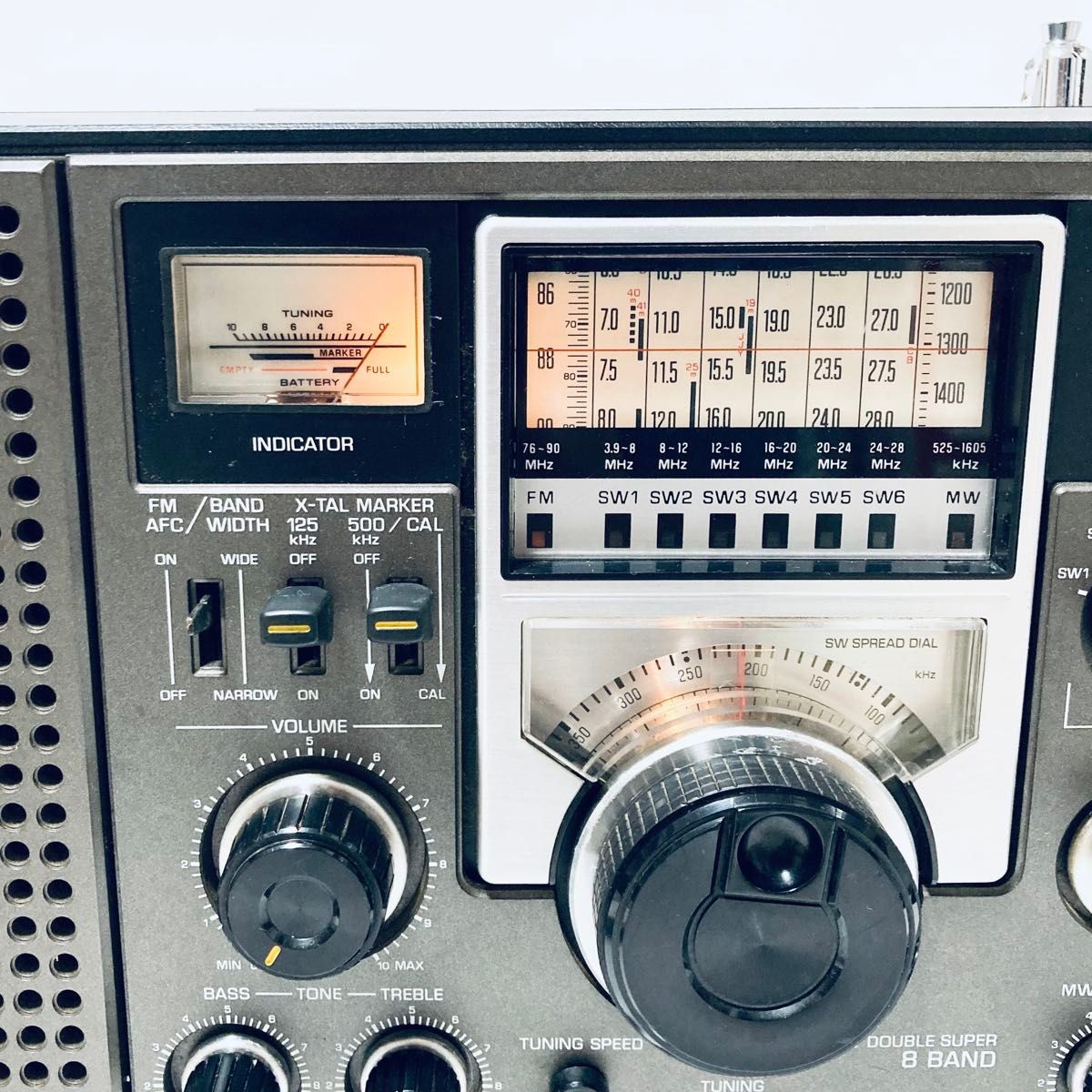 National Panasonic COUGAR 2200 RF-2200 BCL Radio Vintage, Working