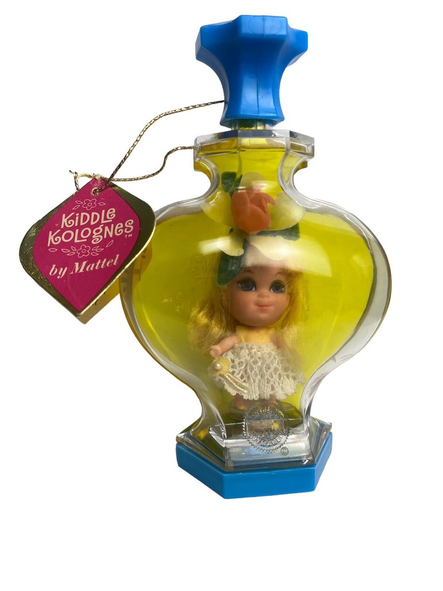 Liddle Kiddle KOLOGNE Honey Suckle Doll Perfume Bottle Stand & Tag