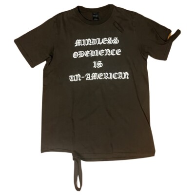 Number Nine FW 2004 “Give Peace A Chance”George Bush Un American