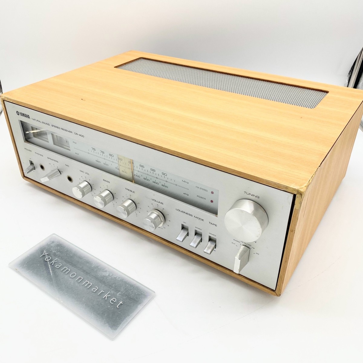 Yamaha CR-400 Natural Sound Stereo Receiver | Vintage | Taiwan