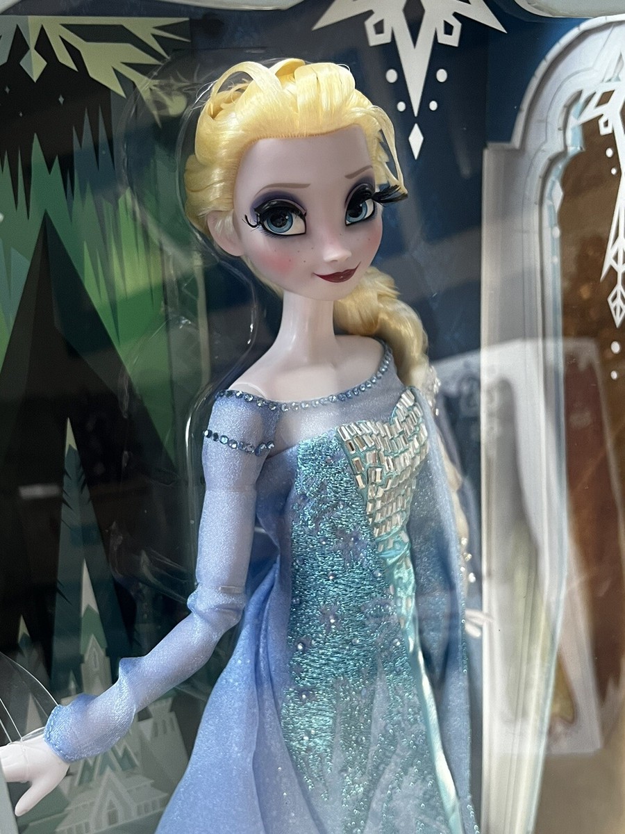 Limited Edition 17” Frozen Elsa Doll Original Snow Queen Dress