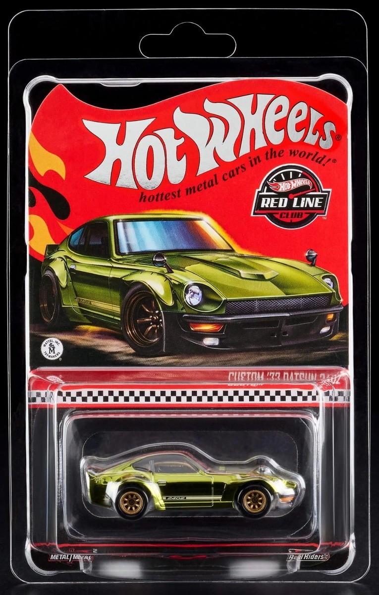 Hot Wheels RLC Exclusive Green Custom '72 Datsun 240Z | eBay