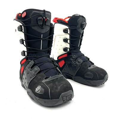 Salomon Synapse Black White Snowboard Boots Men's Size 7.5 | eBay