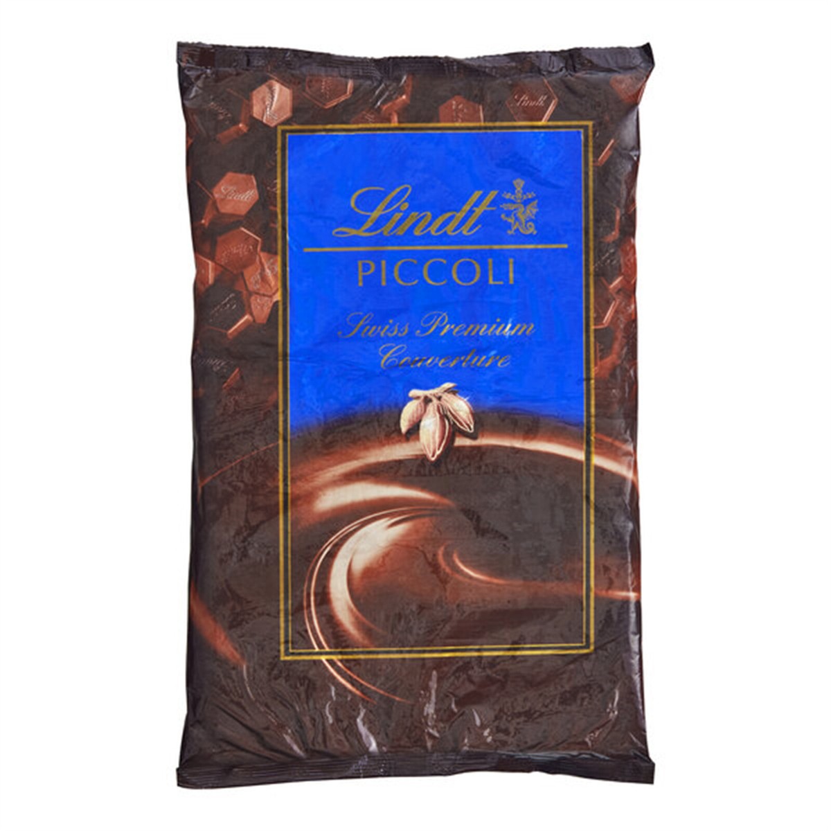 Lindt 58% Cocoa Dark Chocolate Piccoli Baking Chips 5.8 lb. - 4