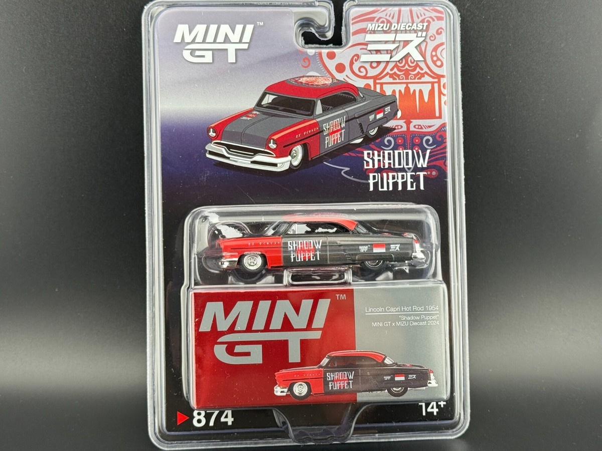 Mini GT x Mizu Diecast Lincoln Capri Hot Rod 1954 “Shadow Puppet