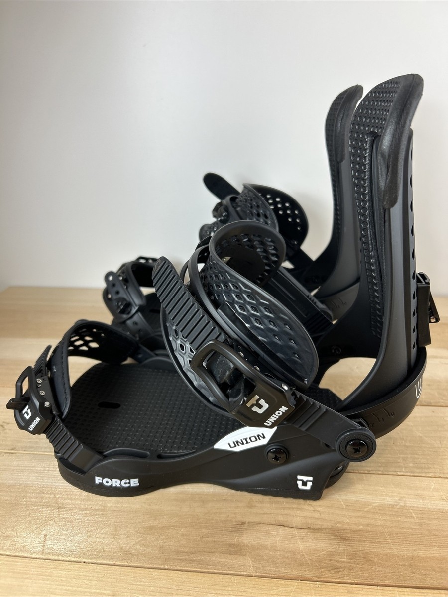 Union Men's Force Classic Snowboard Bindings Used Size M Black
