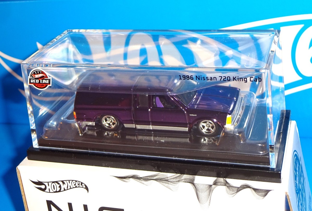 Hot Wheels 2024 Red Line Club 1986 Nissan 720 King Cab P/U Purple