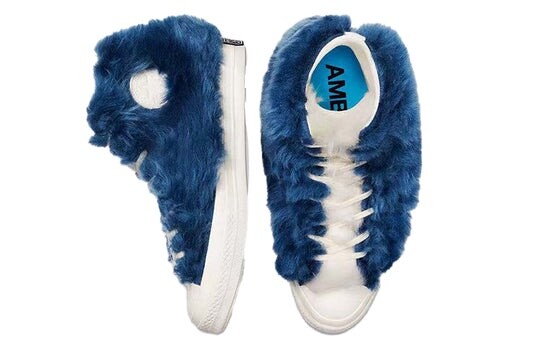 Converse x Ambush Chuck Taylor 70 Hi Fuzzy Navy Blue Egret 170587C