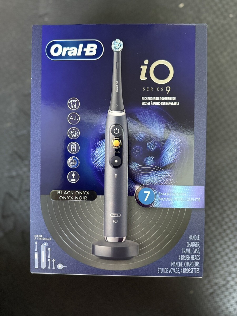 Oral-B iO Series 9 Rechargeable Electric Toothbrush - Black Onyx