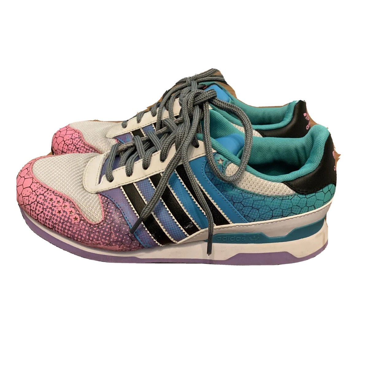 Adidas ZXZ 123 Oddity Sneakers Pastel Honeycomb Mens Size 6