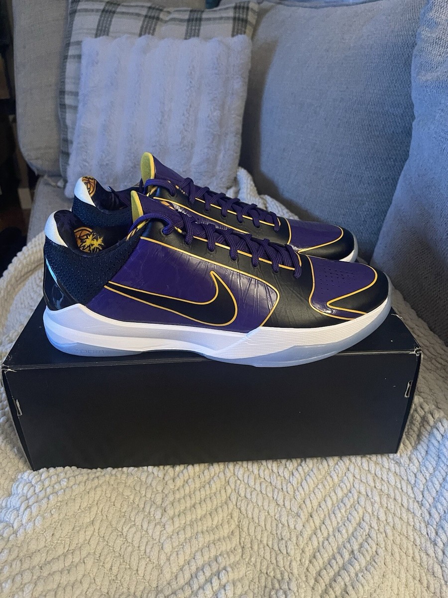 Nike Zoom Kobe V 5 Protro Lakers Size 14 Mens Court Purple CD4991