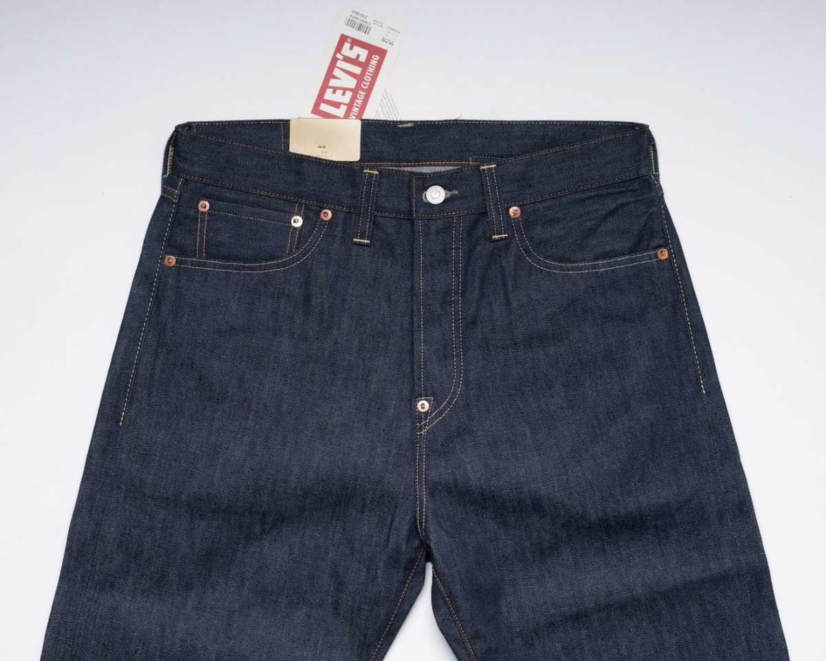 LVC Levi's Vintage Clothing 501XX 1937 Cinch Back Selvedge Denim