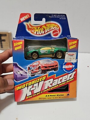 Hot Wheels Motorized X-V Racers Quaker State Sizzlers X - Treme