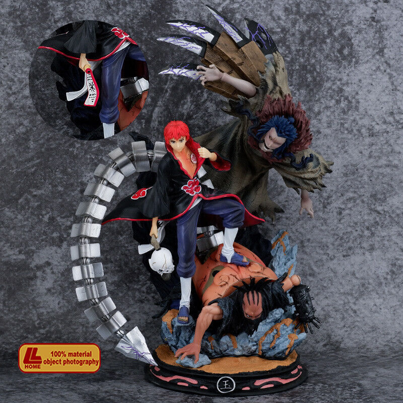 Anime ninja Shippuden Akatsuki Sasori Fight PVC Figure Collection
