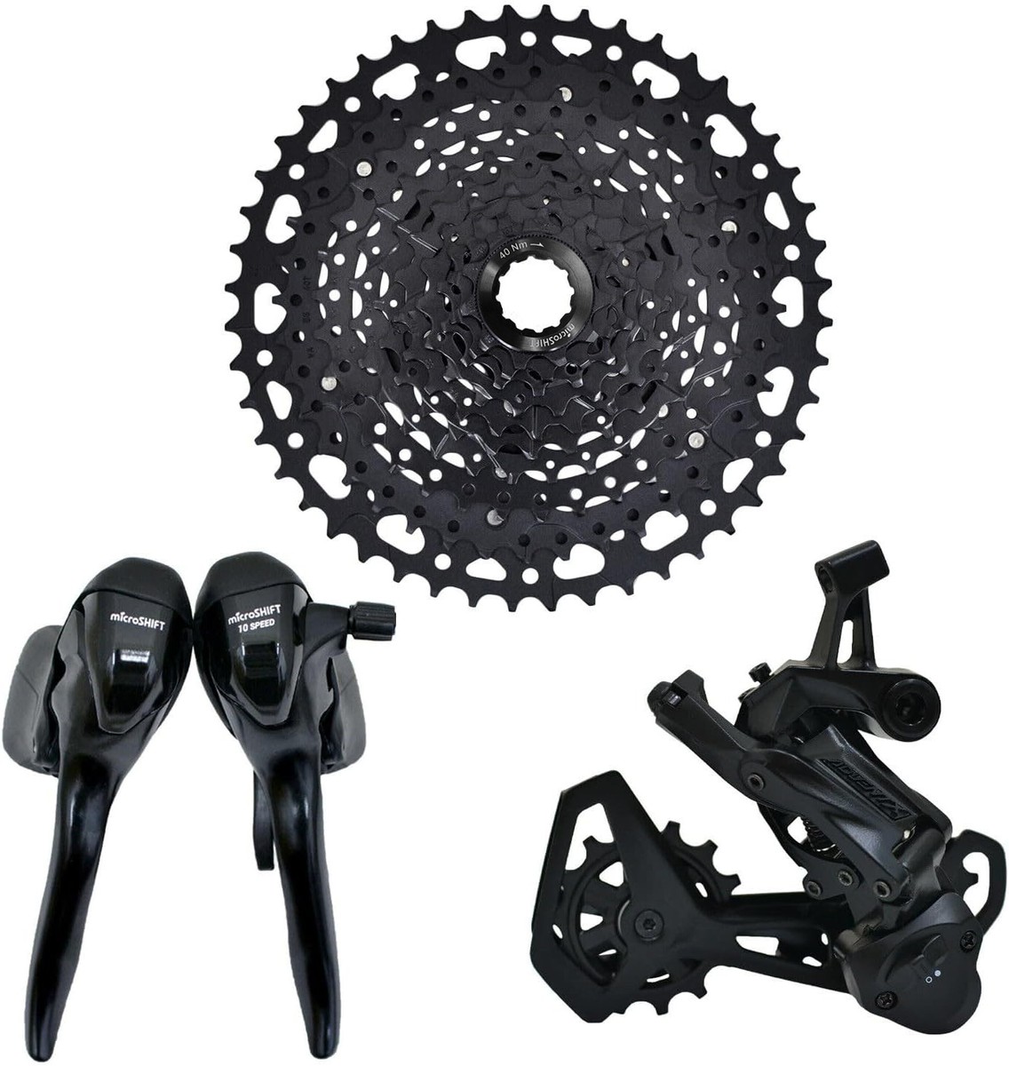 microSHIFT ADVENT X 1x10 Speed Gravel MTB Groupset Kit | eBay