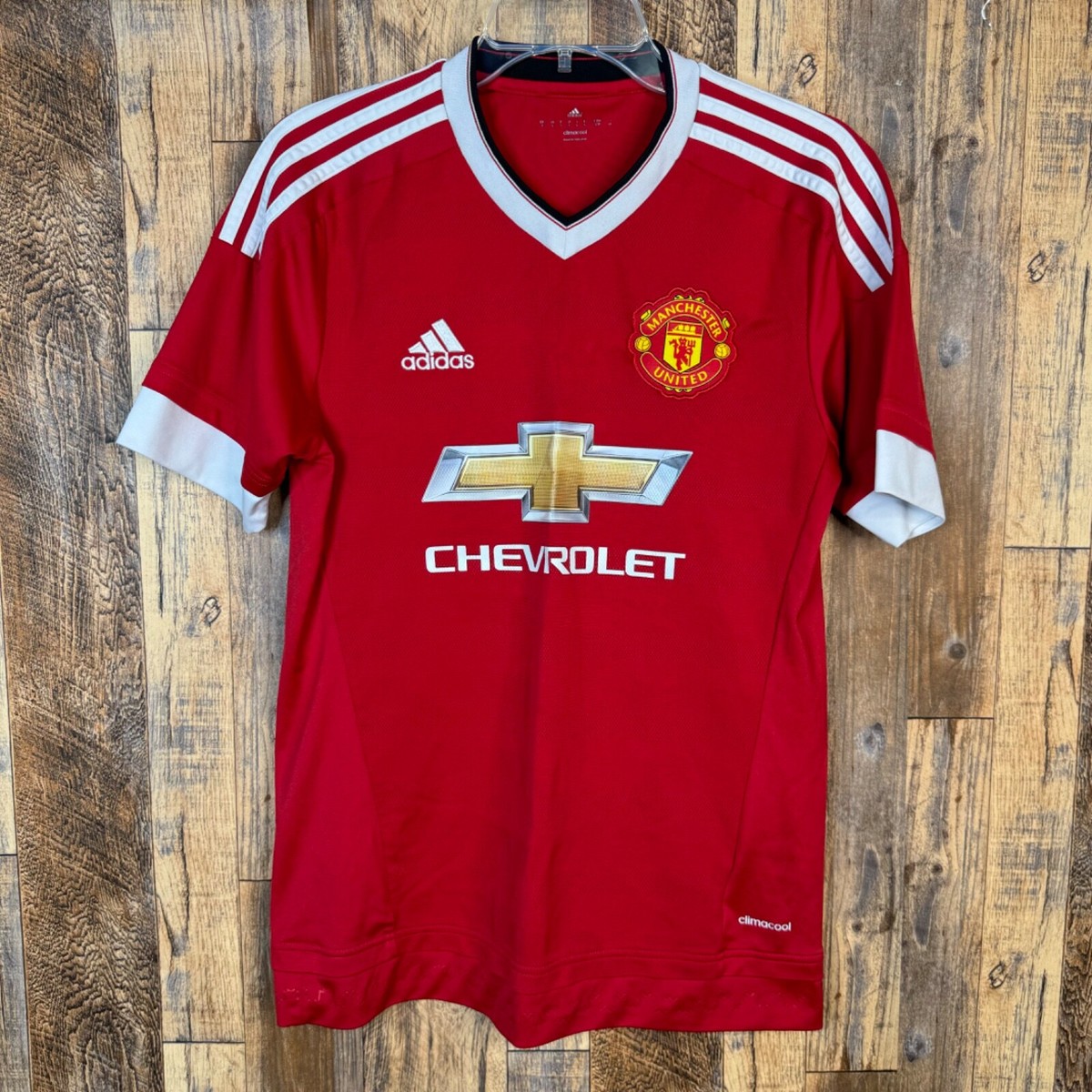 Manchester United 2015-16 Home Soccer Football Jersey Adidas