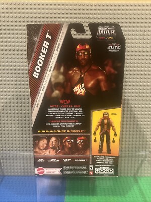 WWE Elite BOOKER T Harlem Heat Monday Night War WCW Nitro Mattel