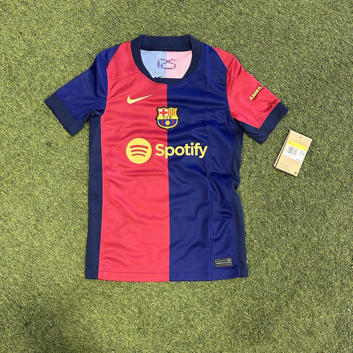 Nike FC Barcelona Home Youth S/S Soccer Jersey 24/25 | eBay