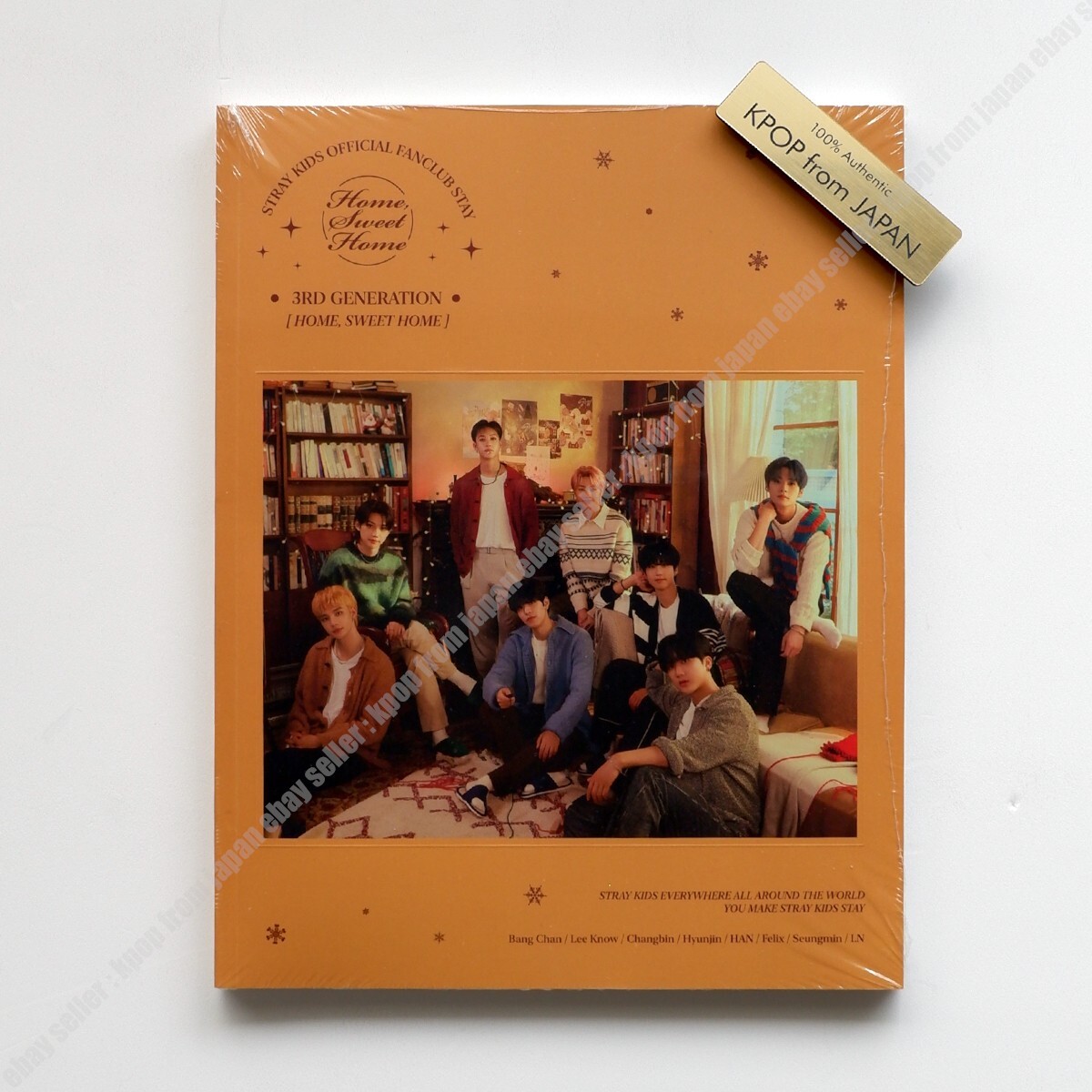 Stray Kids 3rd kit membership Welcome Kit set Official Fanclub SKZ