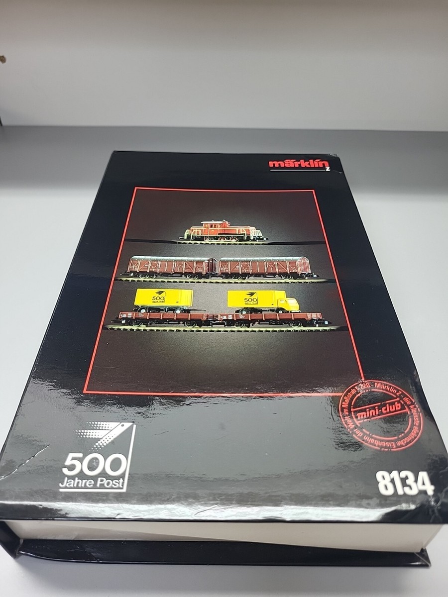 MARKLIN MINI-CLUB 8134 Z GAUGE DB Postal Set , 500 Jhare