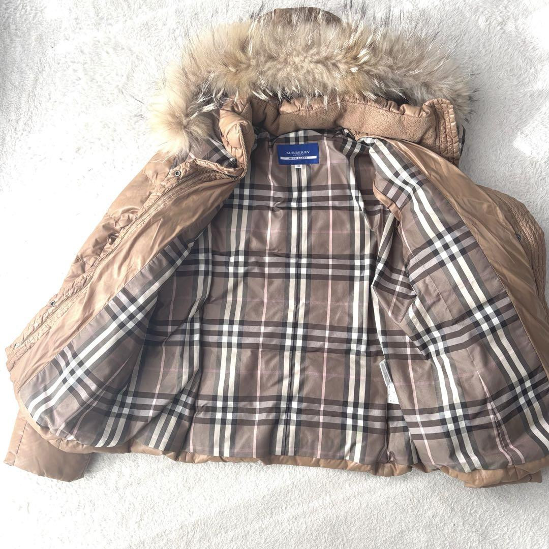 Burberry Blue Label 3way hooded down jacket in Nova check | eBay